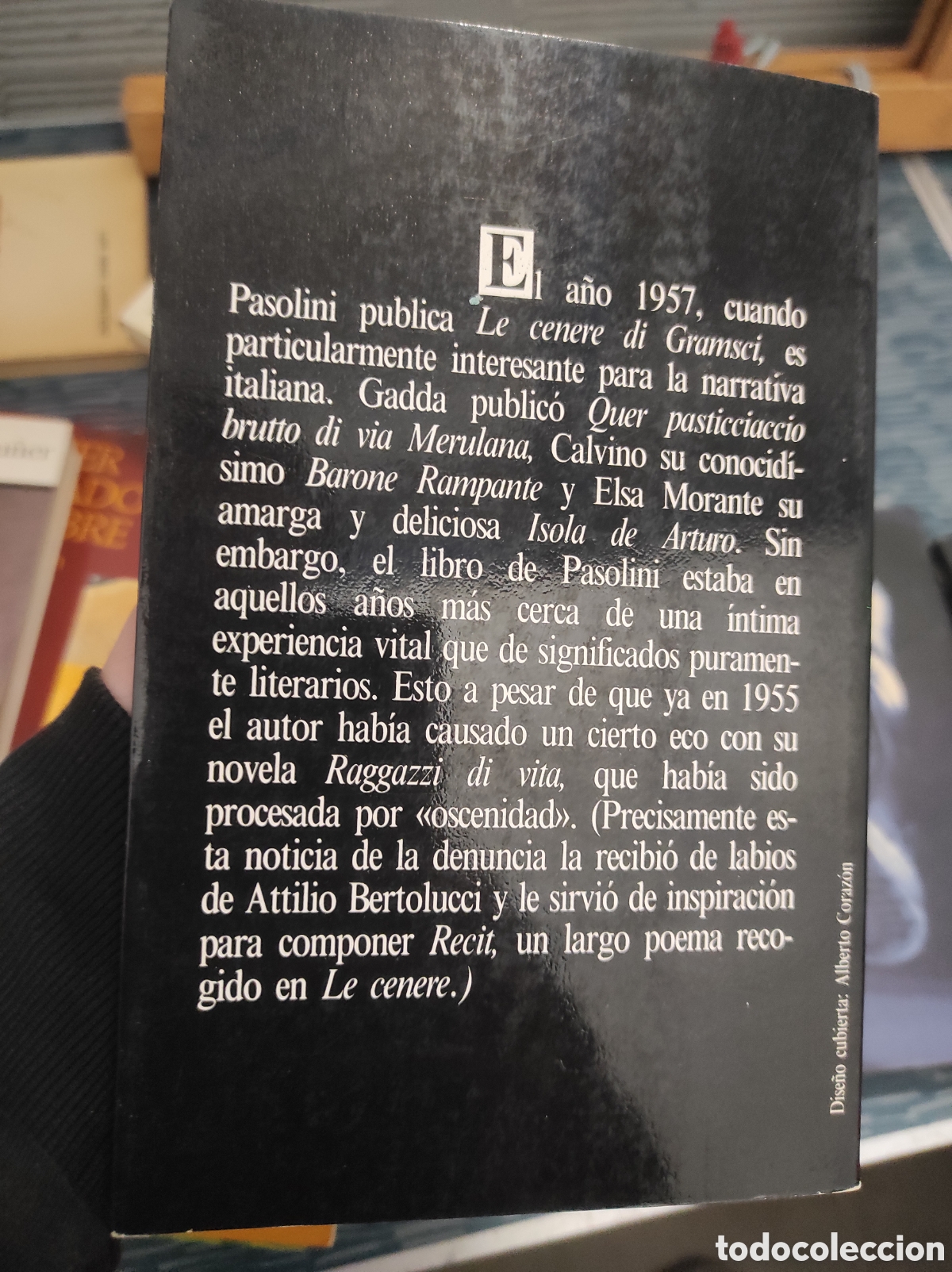 Libros de segunda mano: PIER PAOLO PASOLINI - LAS CENIZAS DE GRAMSCI - VISOR EDITORIAL - Foto 2