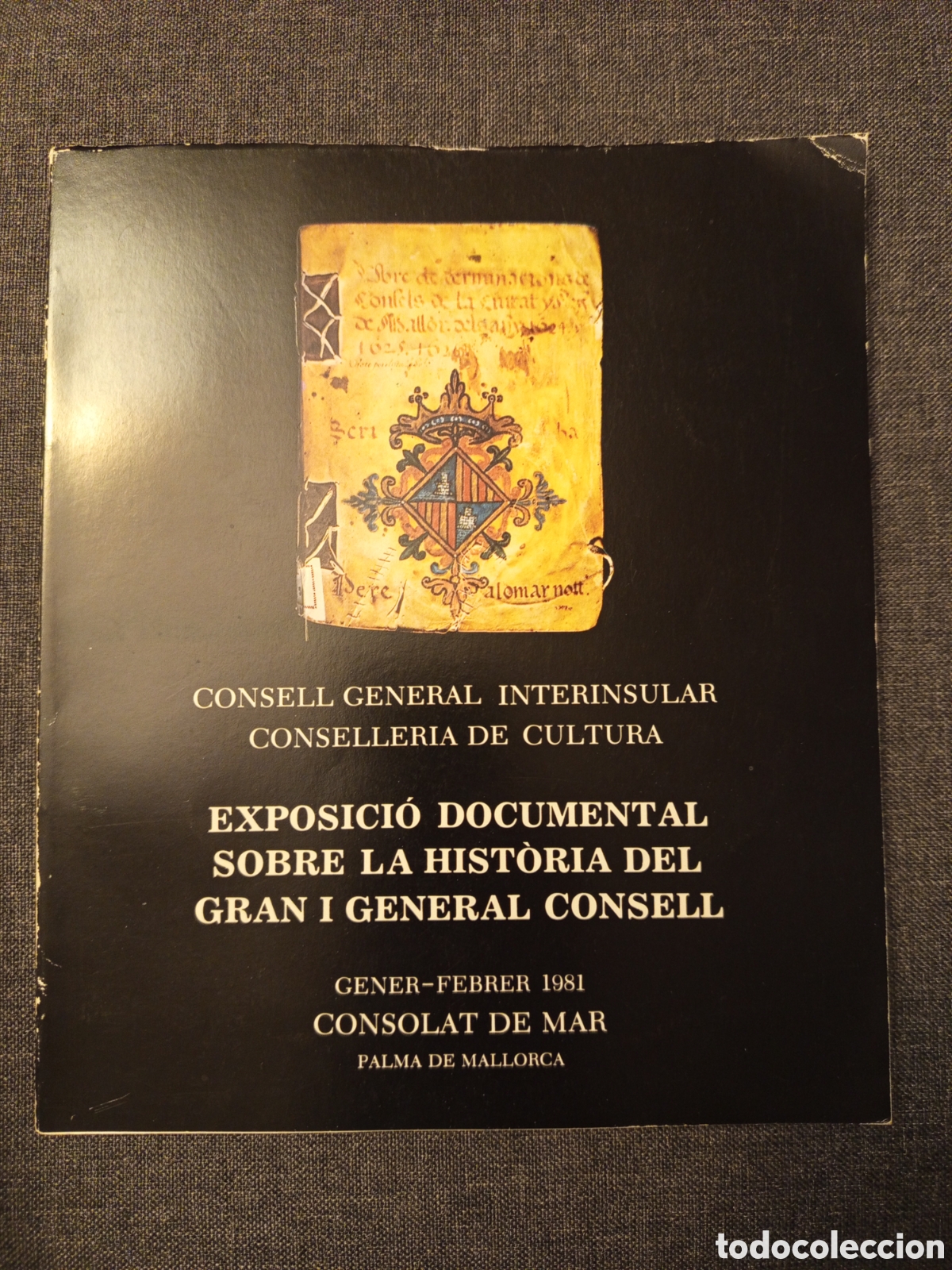 Libros de segunda mano: EXPOSICIO DOCUMENTAL SOBRE LA HISTORIA DEL GRAN I GENERAL CONSELL - Foto 1