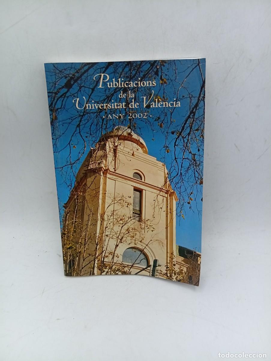 Libros de segunda mano: PUBLICACIONES DE LA UNIVERSITAT DE VALENCIA. 2002. PAGS : 158. - Foto 1
