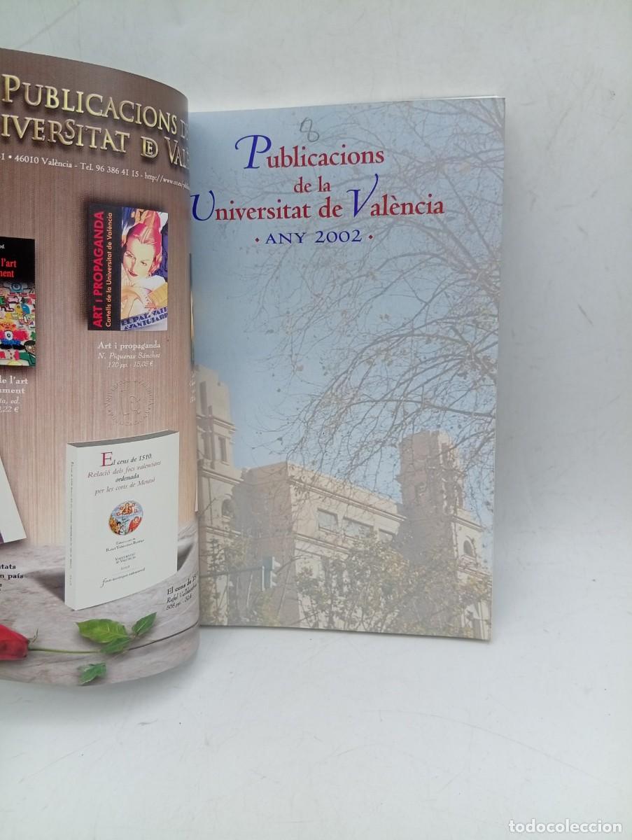Libros de segunda mano: PUBLICACIONES DE LA UNIVERSITAT DE VALENCIA. 2002. PAGS : 158. - Foto 2