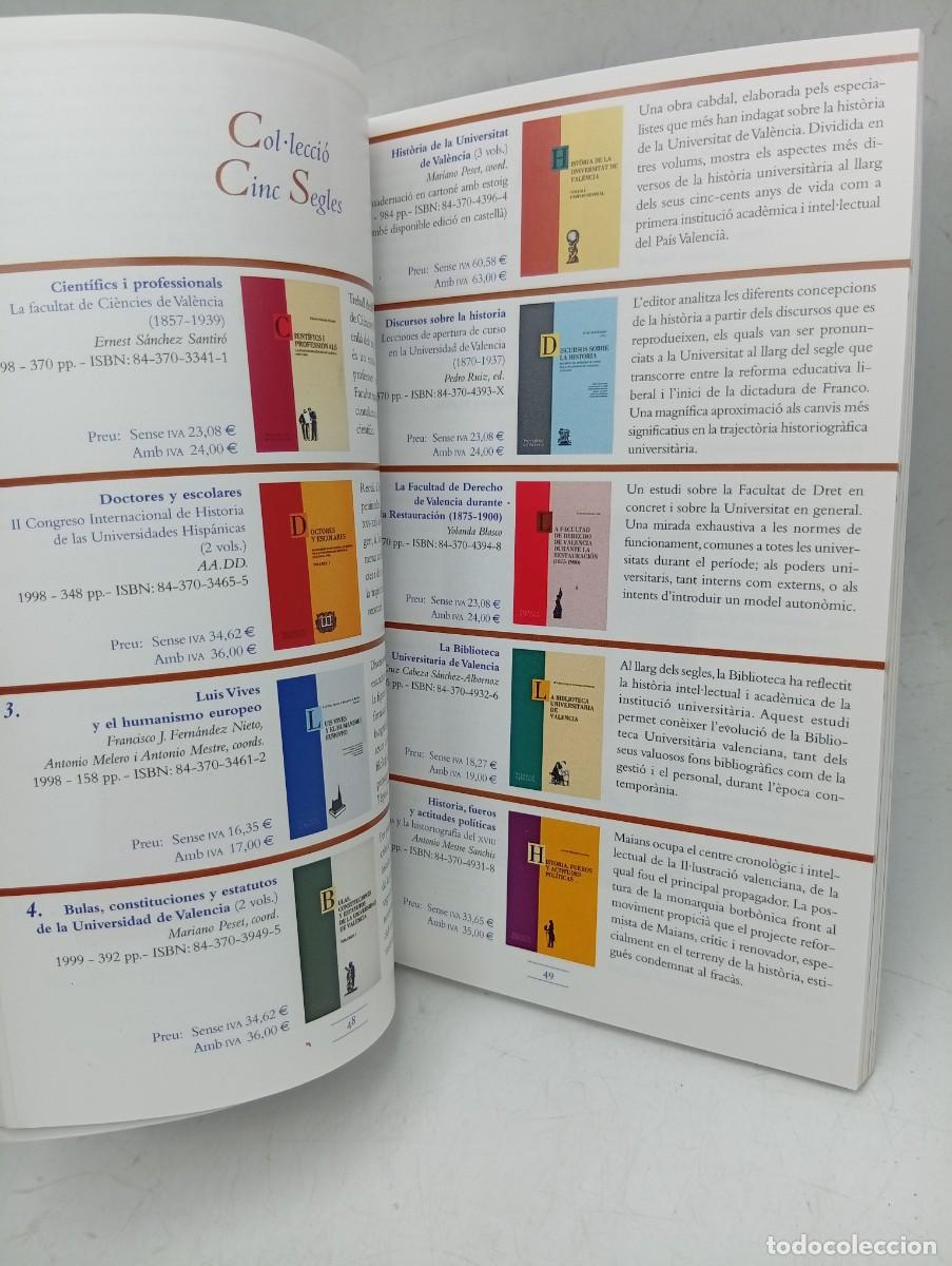 Libros de segunda mano: PUBLICACIONES DE LA UNIVERSITAT DE VALENCIA. 2002. PAGS : 158. - Foto 4