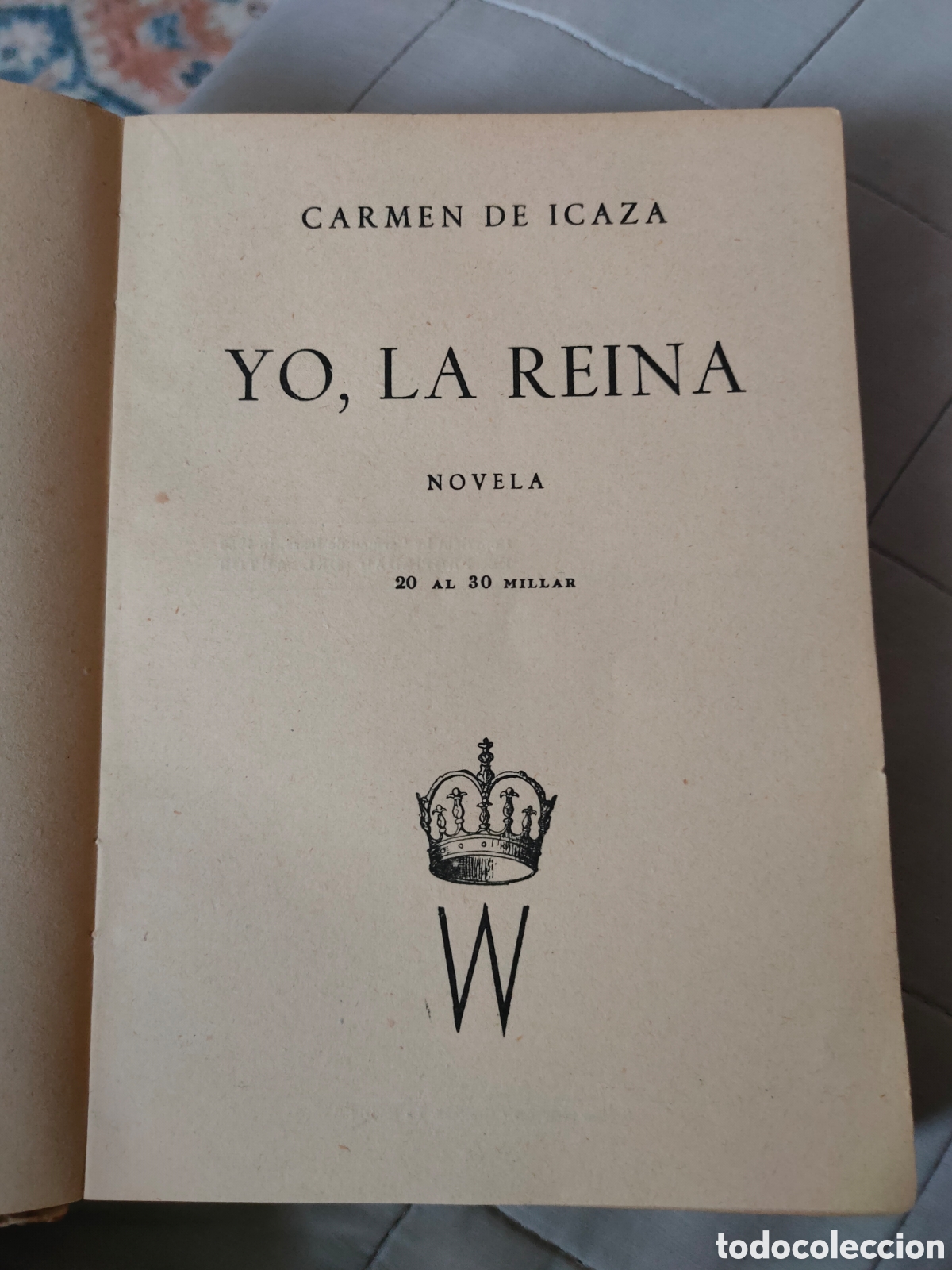 Libros de segunda mano: Yo,la reina.Carmen de Icaza - Foto 2