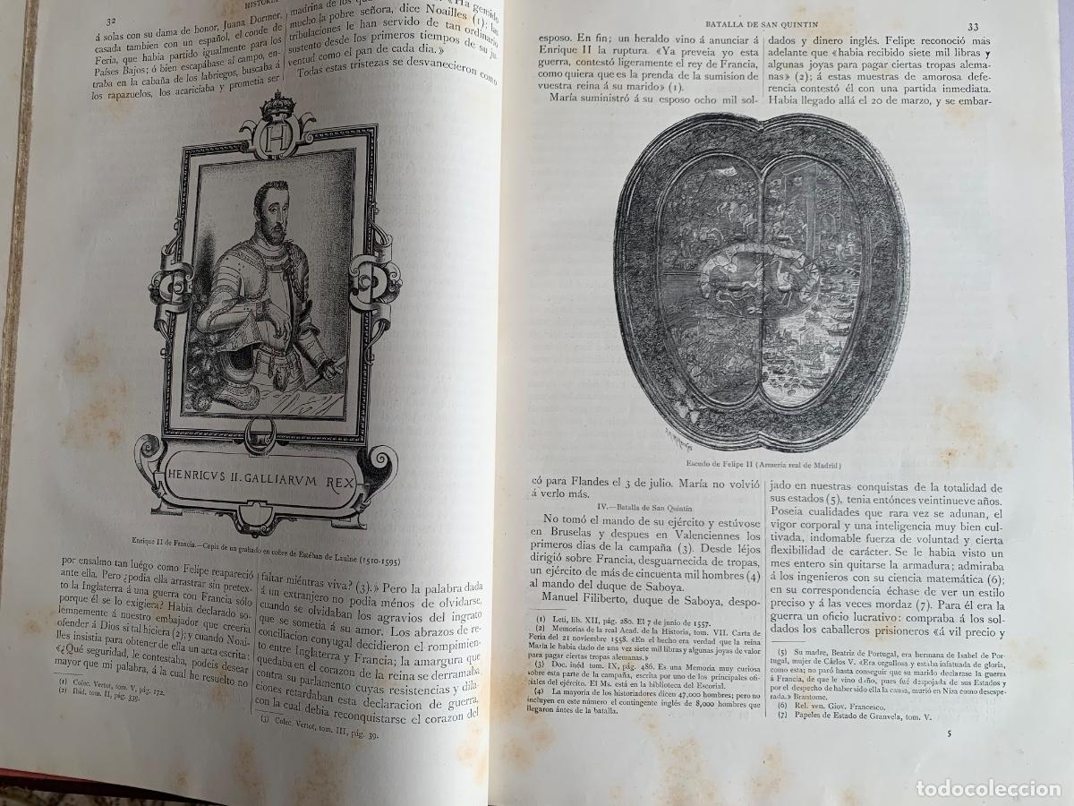 Libros de segunda mano: Historia de Felipe Segundo - Foto 2