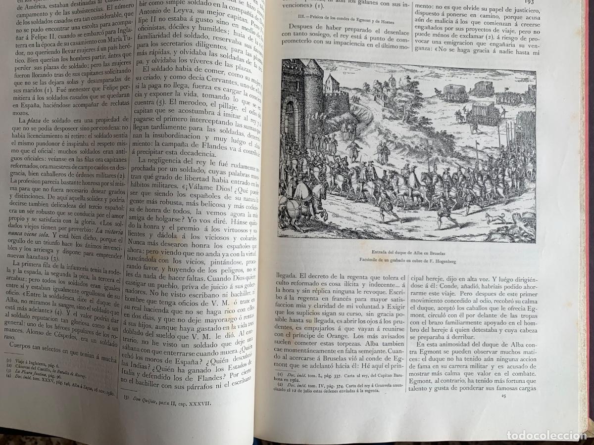Libros de segunda mano: Historia de Felipe Segundo - Foto 3