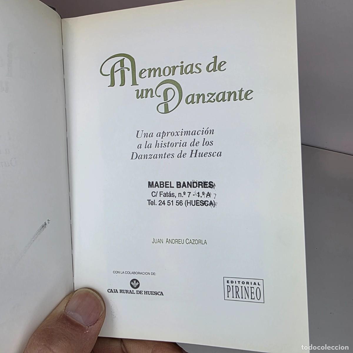 Libros de segunda mano: Memoria de un danzante - Juan andreu cazorla - Libro - Foto 5