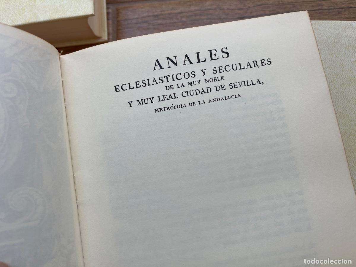 Libros de segunda mano: ANALES DE SEVILLA. ORTIZ DE ZU&Ntilde;IGA. 5 TOMOS. FACSIMIL - Foto 8
