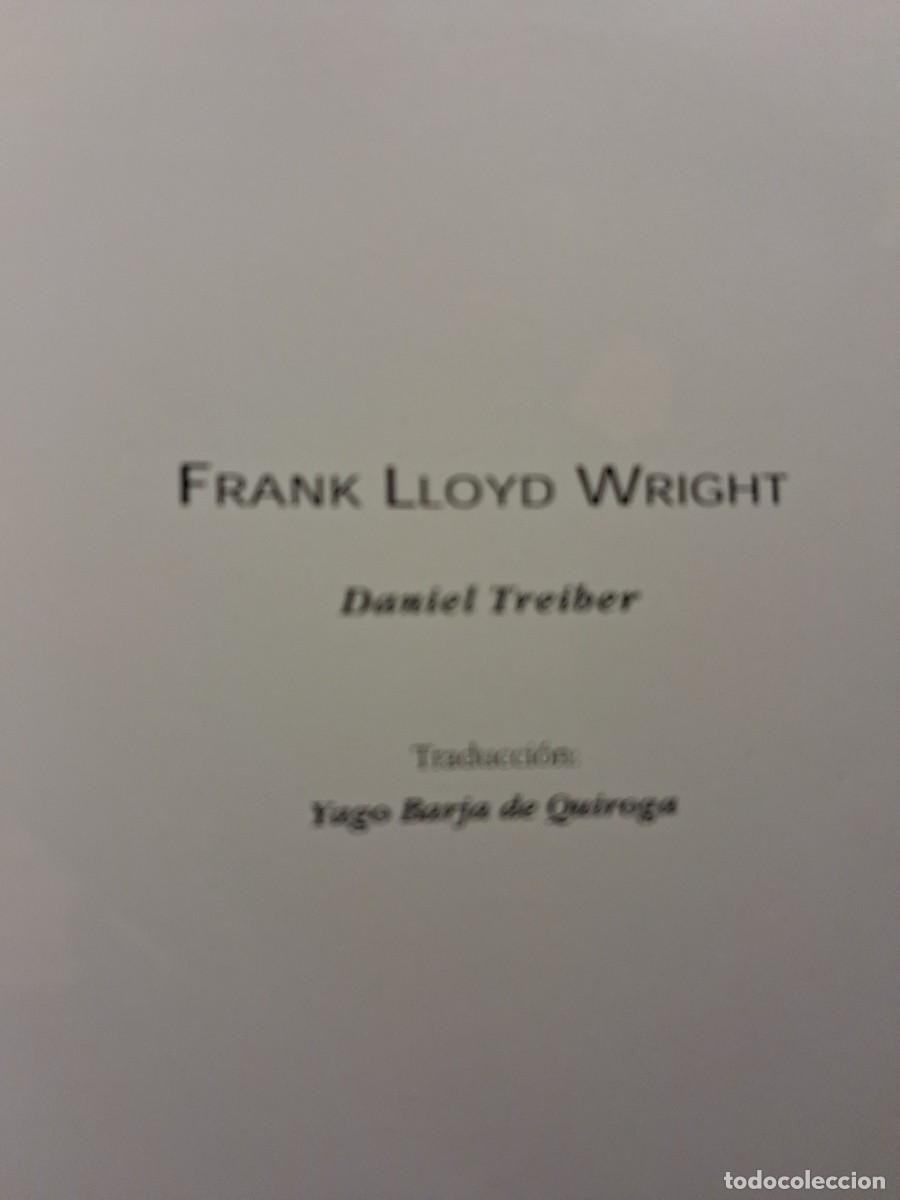 Libros de segunda mano: LIBRO SOBRE FRANK LLOYD WRIGHT, ARQUITECTO - Foto 2