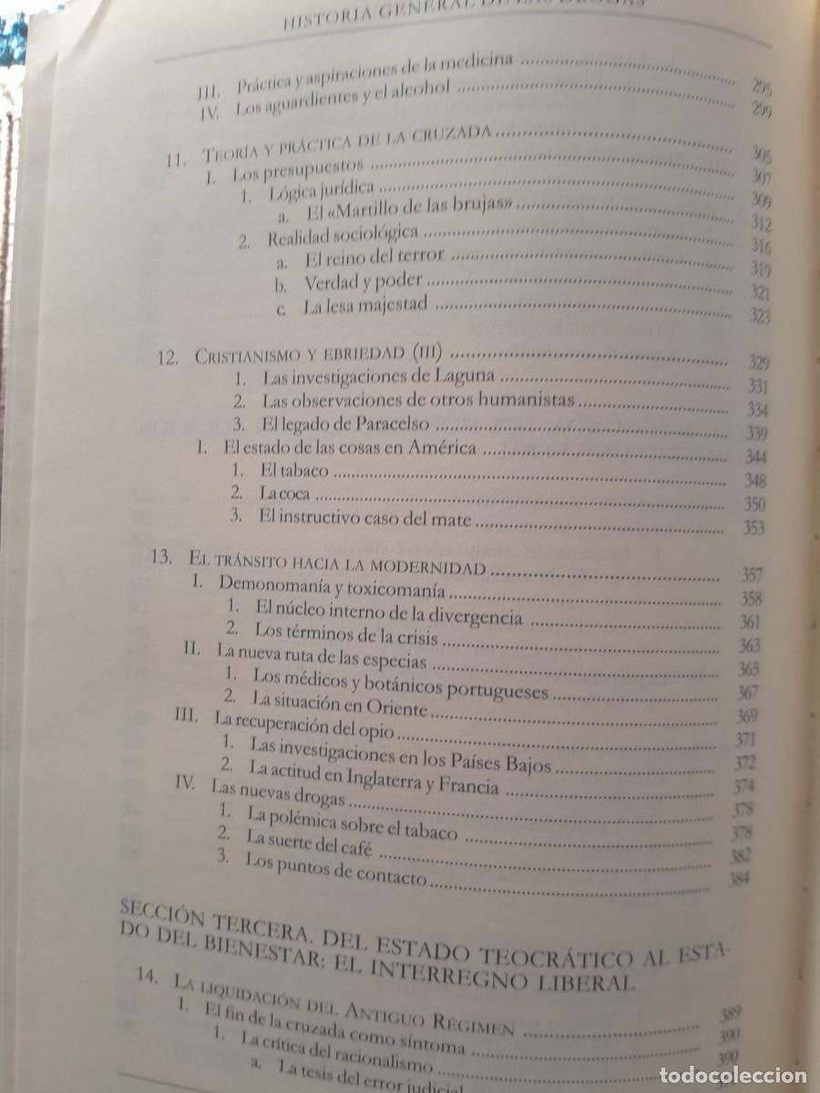 Libros de segunda mano: HISTORIA GENERAL DE LAS DROGAS. ANTONIO ESCOHOTADO. ESPASA 2001. - Foto 7