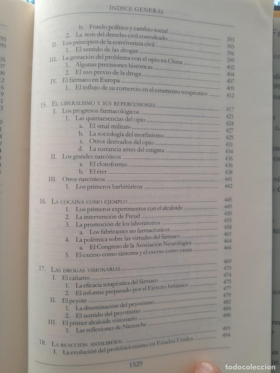Libros de segunda mano: HISTORIA GENERAL DE LAS DROGAS. ANTONIO ESCOHOTADO. ESPASA 2001. - Foto 8