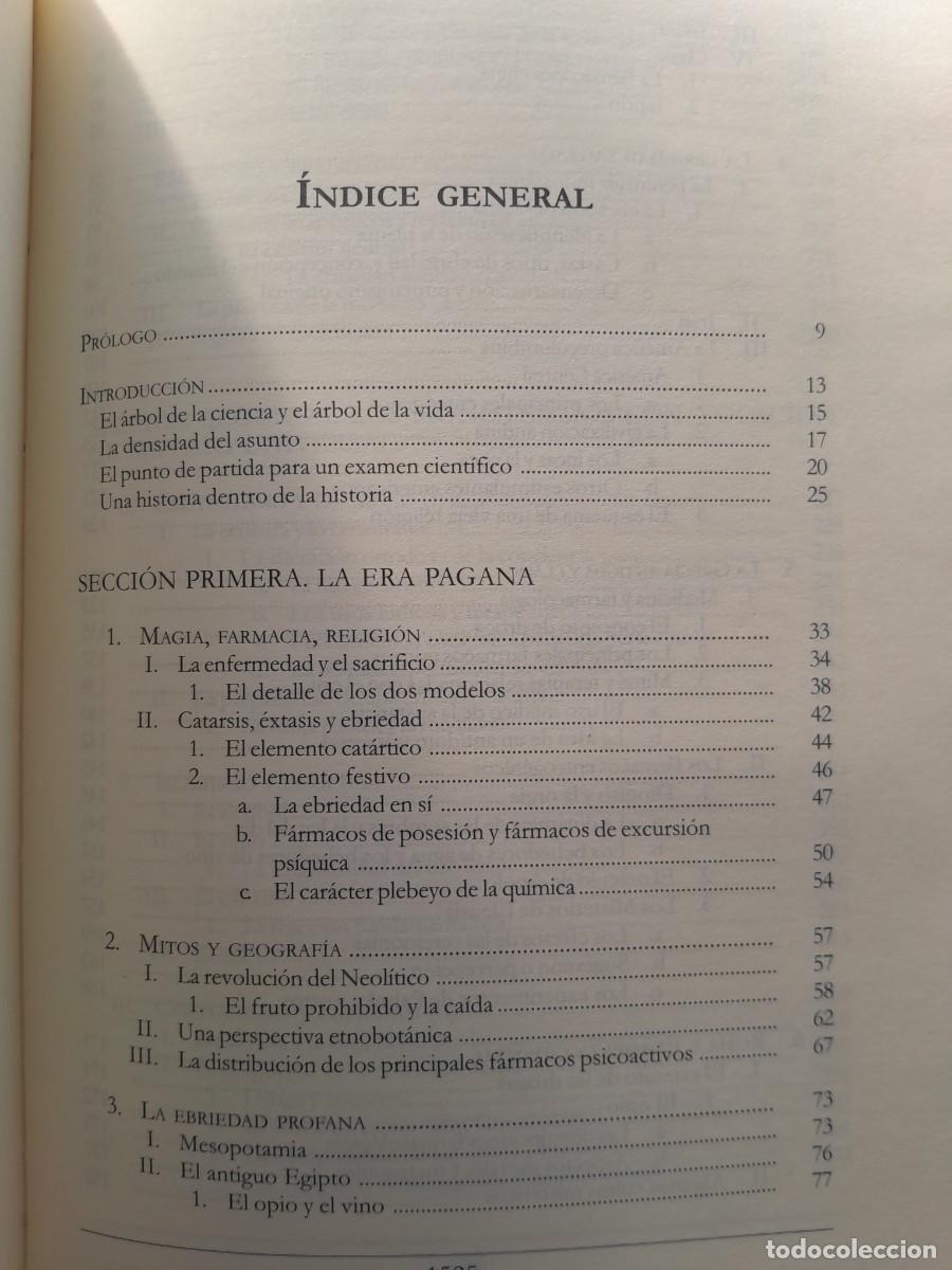 Libros de segunda mano: HISTORIA GENERAL DE LAS DROGAS. ANTONIO ESCOHOTADO. ESPASA 2001. - Foto 6