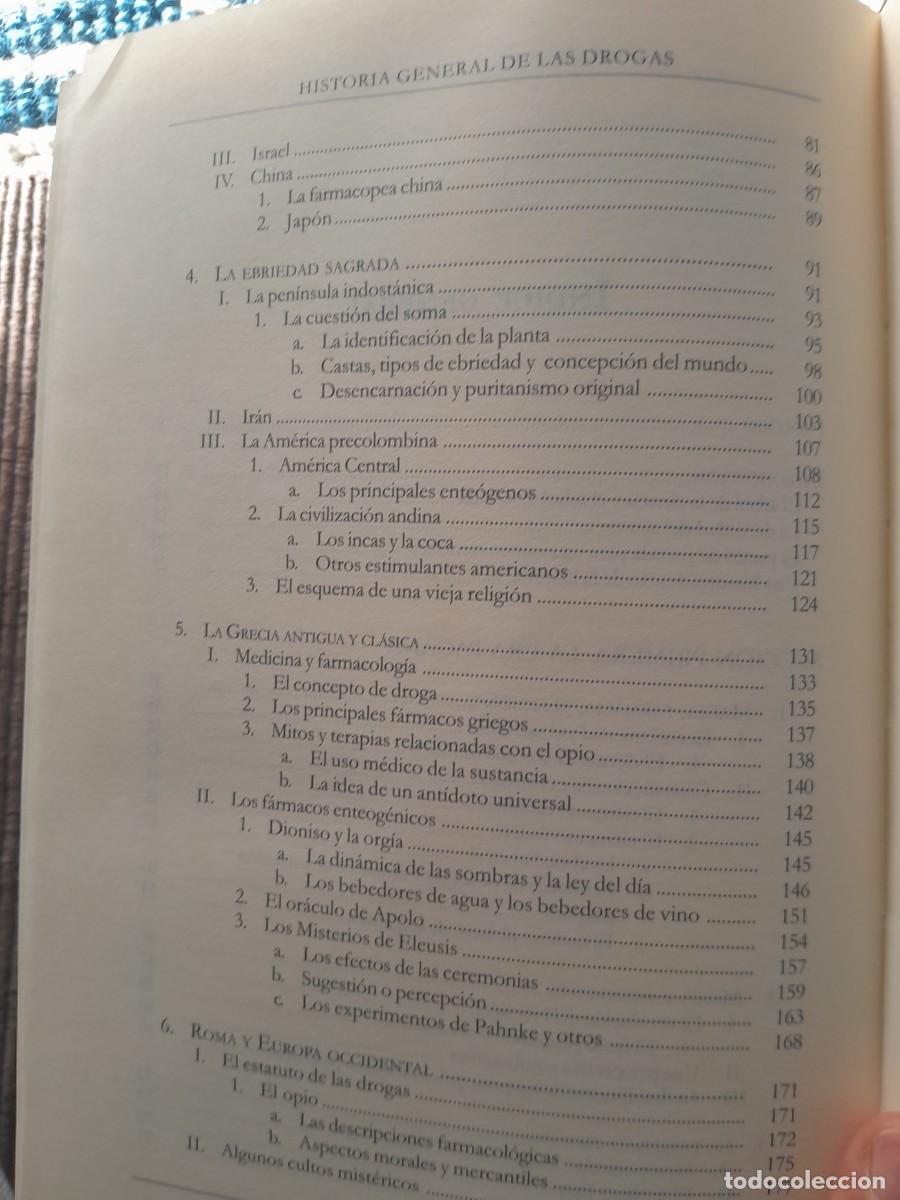 Libros de segunda mano: HISTORIA GENERAL DE LAS DROGAS. ANTONIO ESCOHOTADO. ESPASA 2001. - Foto 13