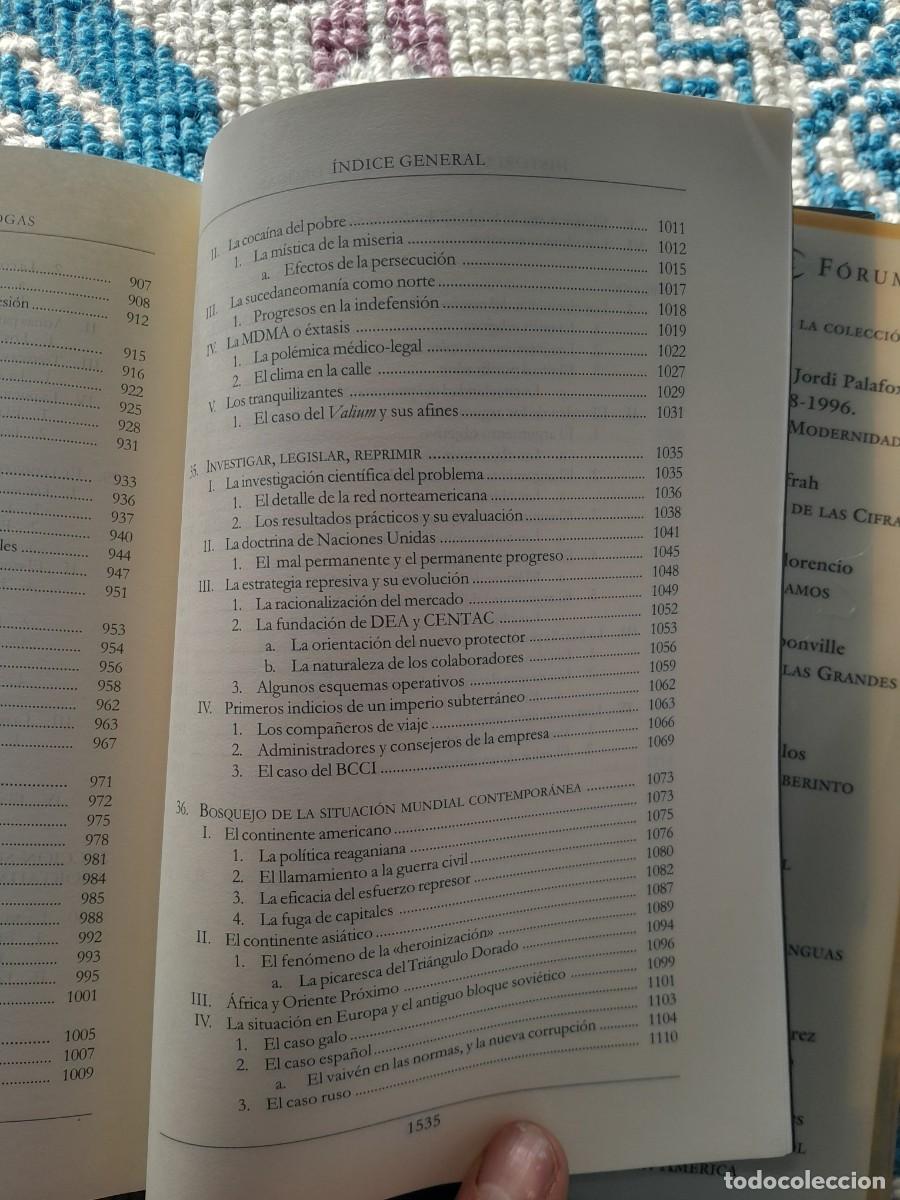 Libros de segunda mano: HISTORIA GENERAL DE LAS DROGAS. ANTONIO ESCOHOTADO. ESPASA 2001. - Foto 16