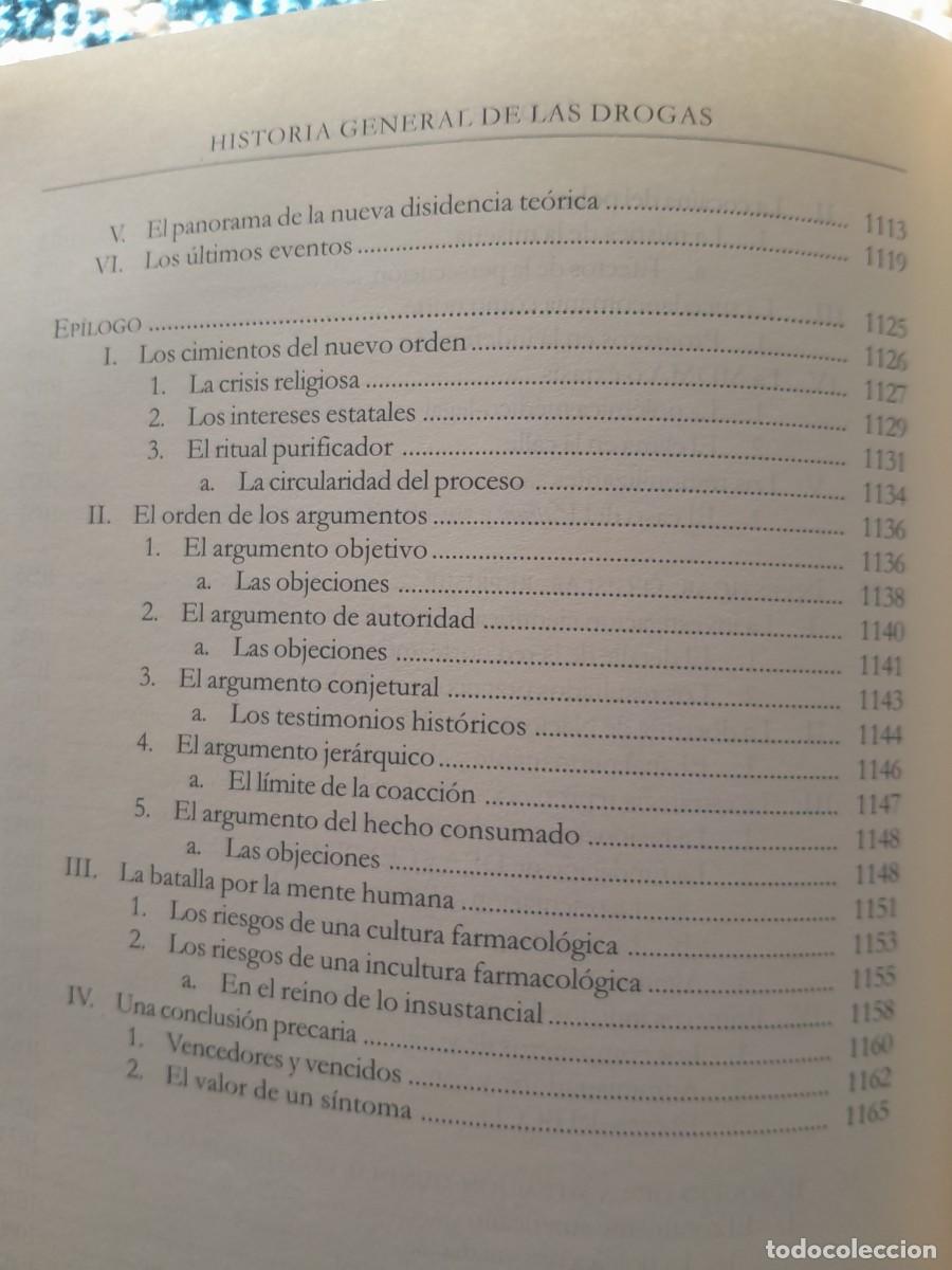 Libros de segunda mano: HISTORIA GENERAL DE LAS DROGAS. ANTONIO ESCOHOTADO. ESPASA 2001. - Foto 17