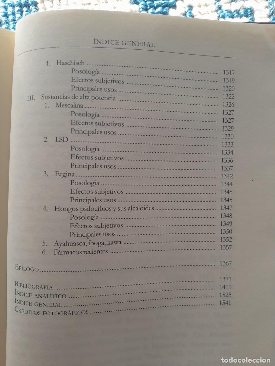 Libros de segunda mano: HISTORIA GENERAL DE LAS DROGAS. ANTONIO ESCOHOTADO. ESPASA 2001. - Foto 20