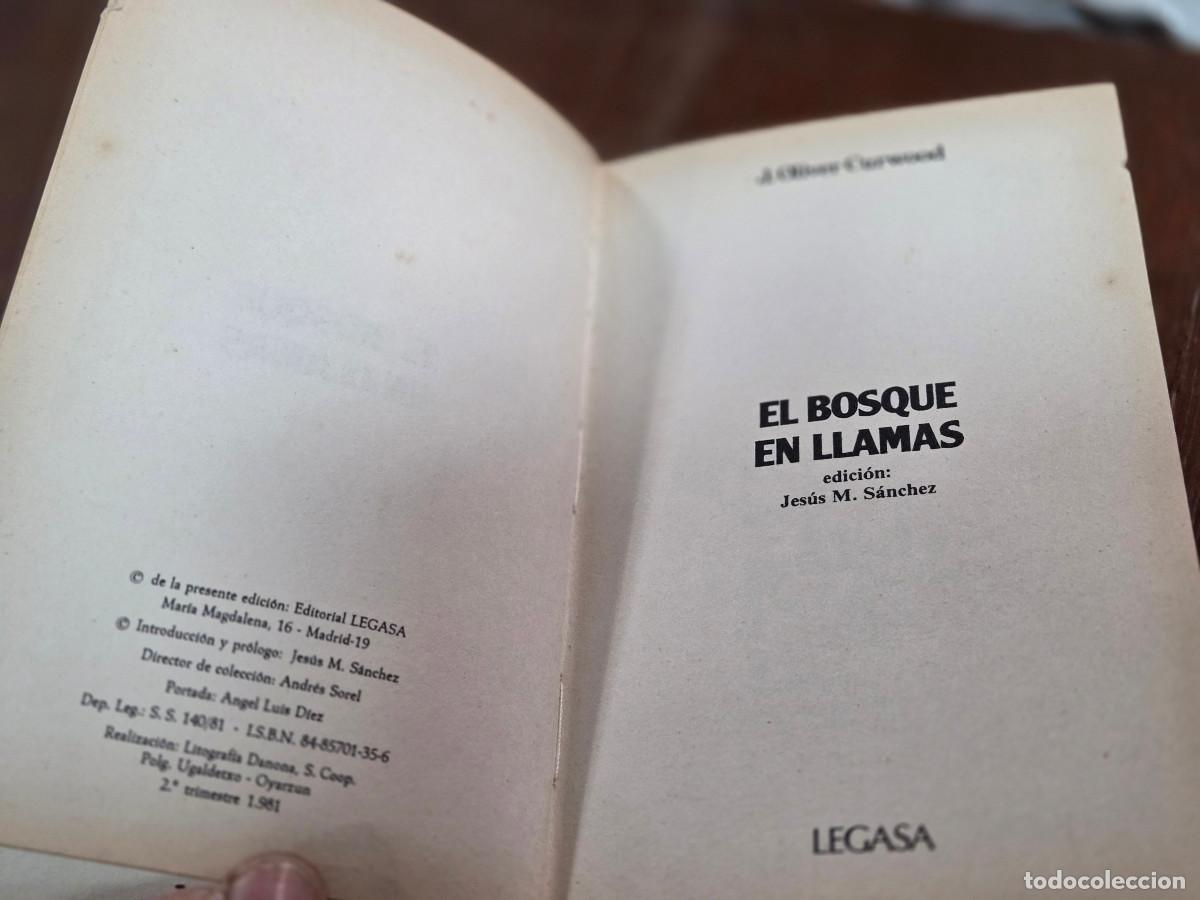 Libros de segunda mano: libro vintage el bosque en llamas - Foto 3