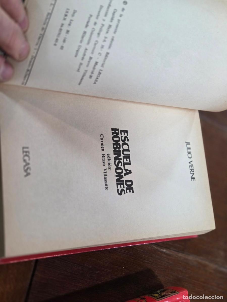Libros de segunda mano: libroi vintage de julio verne - Foto 4