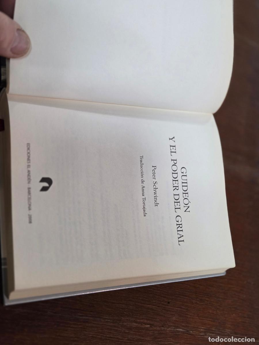 Libros de segunda mano: libro vintage guideon y el poder del grial - Foto 3