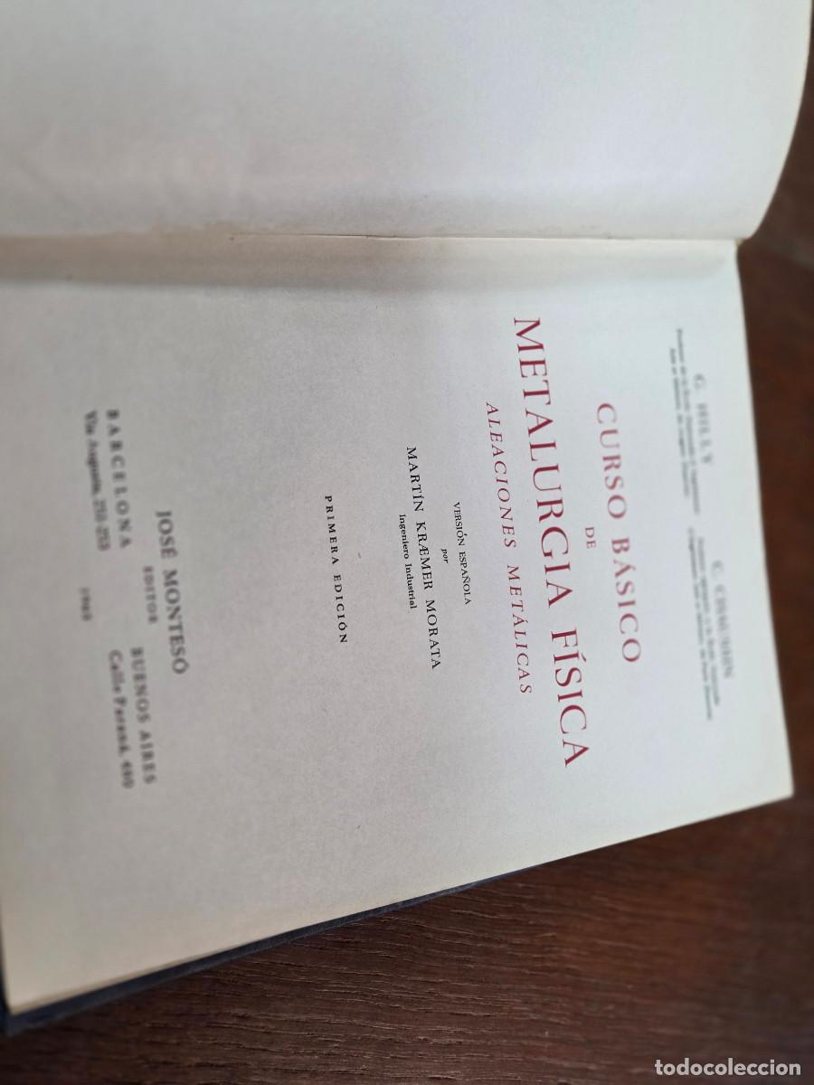 Libros de segunda mano: linro vintae metalurgica - Foto 3