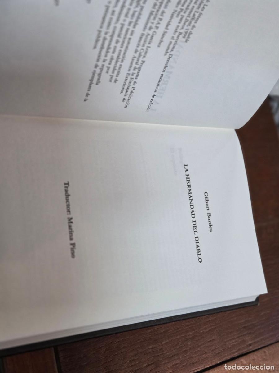 Libros de segunda mano: libro bvintager la hermandad del diablo - Foto 4