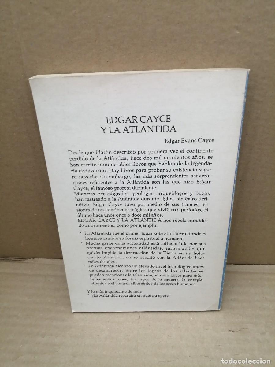 Libros de segunda mano: Edgar Cayce y La Atl&aacute;ntida (Primera edici&oacute;n, M&eacute;xico 1983) - Foto 2