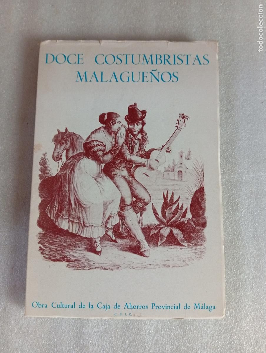 Libros de segunda mano: DOCE COSTUMBRISTAS MALAGUE&Ntilde;OS - VARIOS - Foto 1