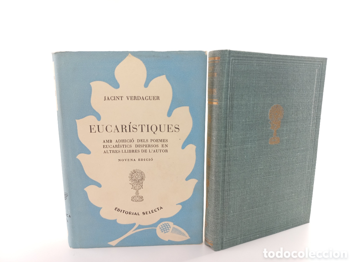 Libros de segunda mano: Eucar&iacute;stiques. Jacint Verdaguer. Selecta, 1952. Catal&aacute;n. - Foto 5