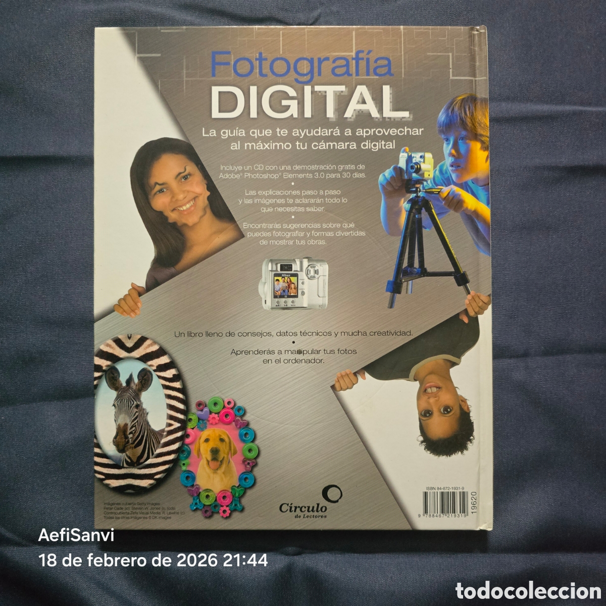 Libros de segunda mano: FOTOGRAF&Iacute;A DIGITAL (C&Iacute;RCULO DE LECTORES) - Foto 2