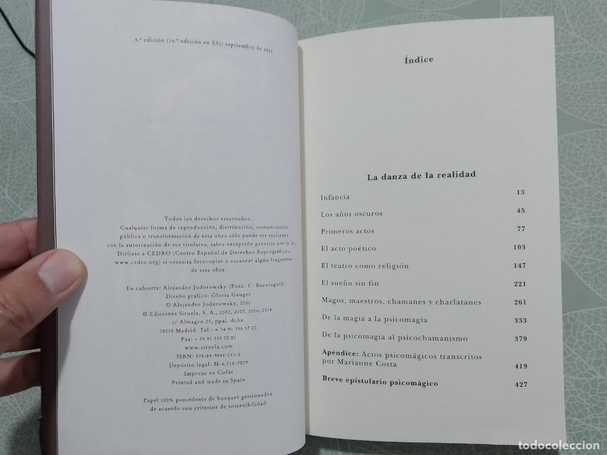 Libros de segunda mano: La Danza de la Realidad - Alejandro Jodorowsky - Foto 5