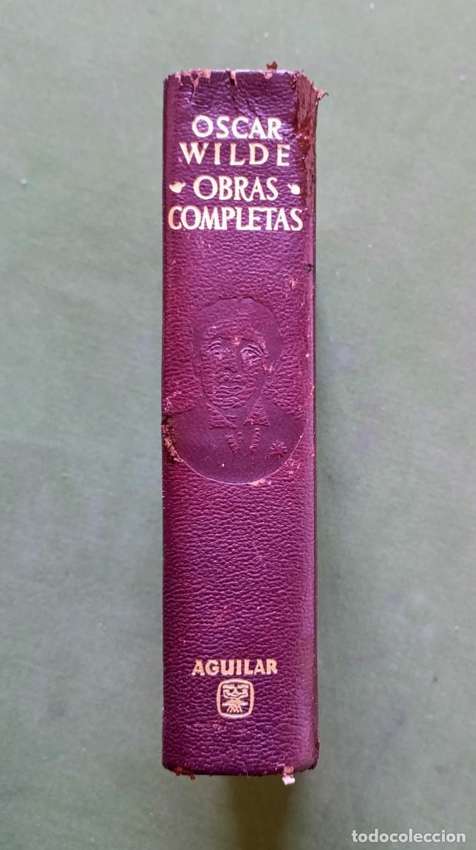 Libros de segunda mano: OBRAS COMPLETAS DE OSCAR WILDE - AGUILAR - 1966 - D20 - Foto 1