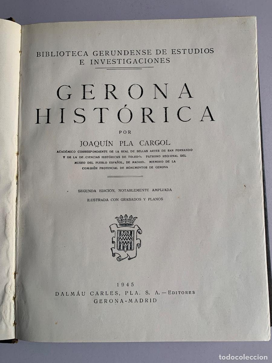 Libros de segunda mano: Gerona Hist&oacute;rica (Bols 47) - Foto 2