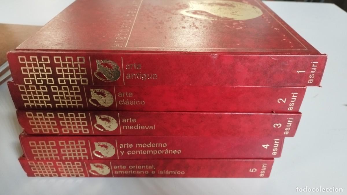 Libros de segunda mano: HISTORIA DEL ARTE - ASURI - 5 TOMOS - Foto 1