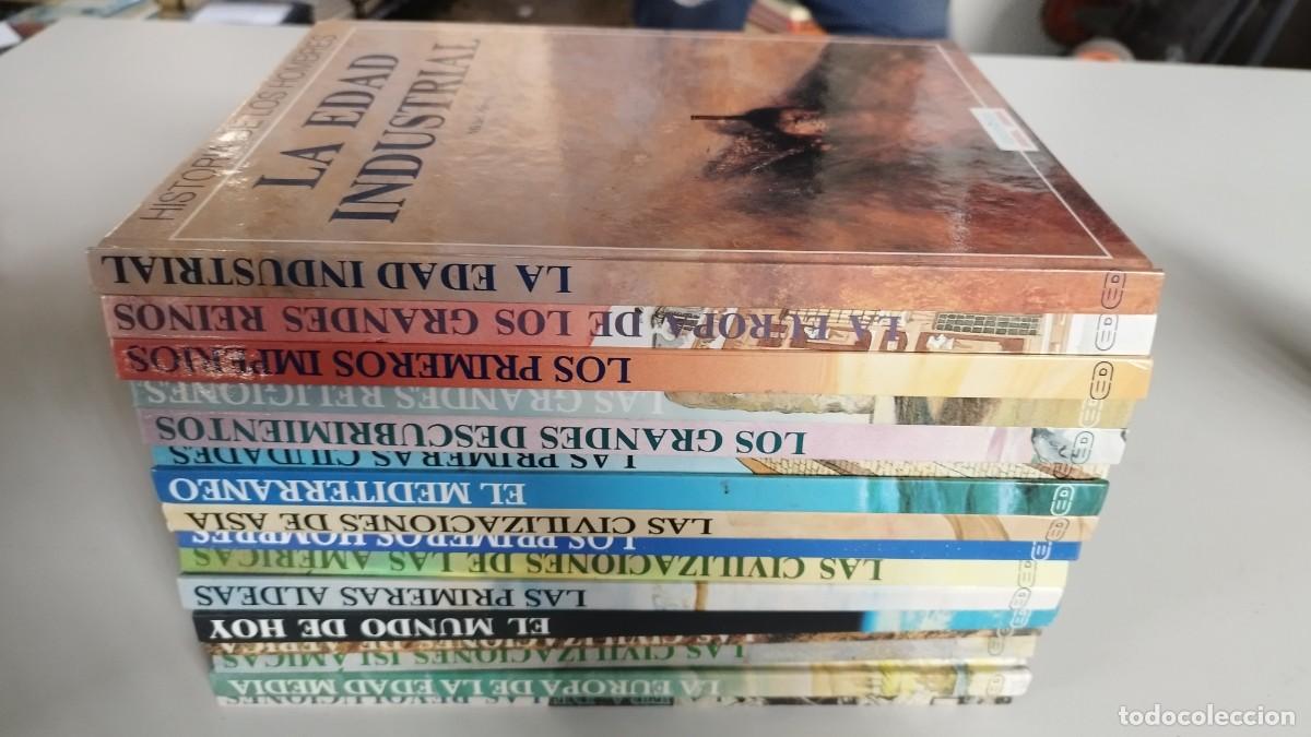 Libros de segunda mano: HISTORIA DE LOS HOMBRES - EDELVIVES -16 TOMOS - Foto 1