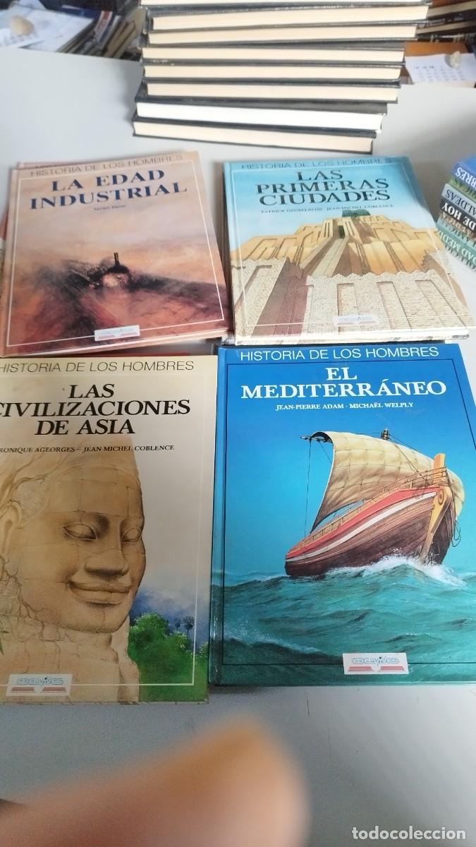 Libros de segunda mano: HISTORIA DE LOS HOMBRES - EDELVIVES -16 TOMOS - Foto 3