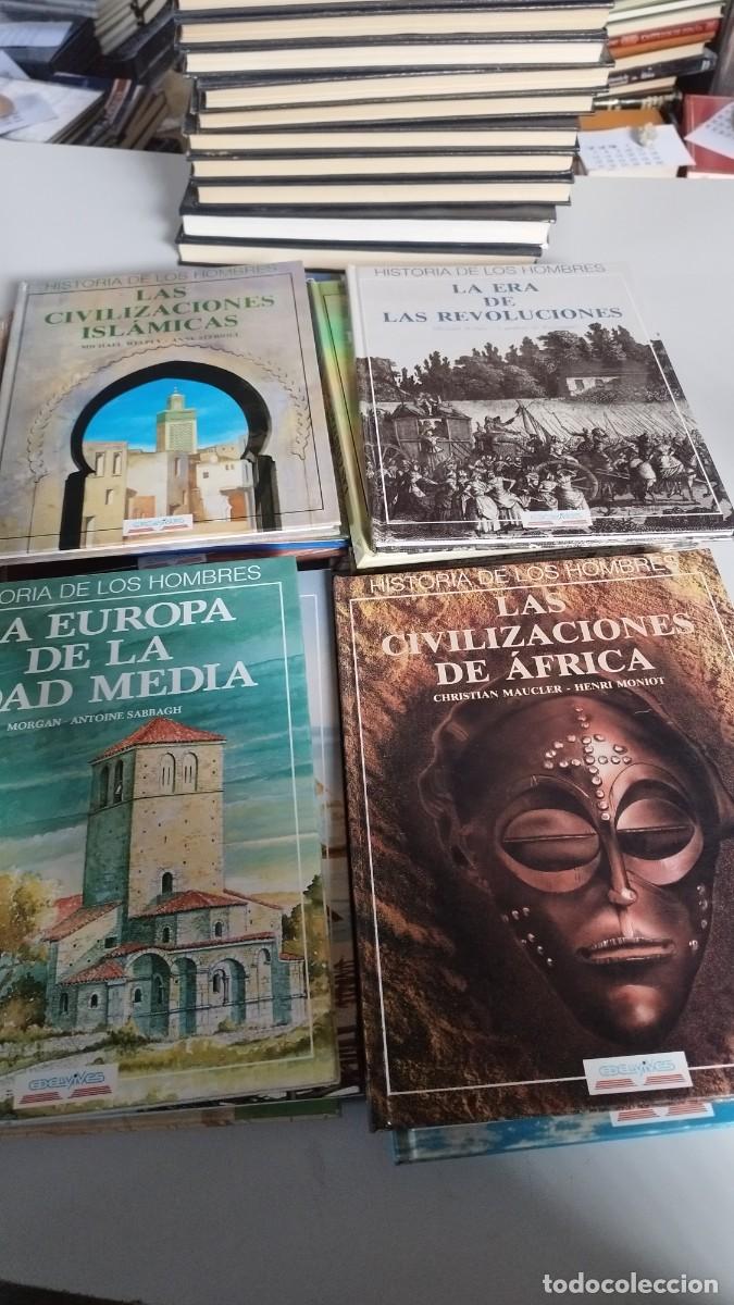 Libros de segunda mano: HISTORIA DE LOS HOMBRES - EDELVIVES -16 TOMOS - Foto 5