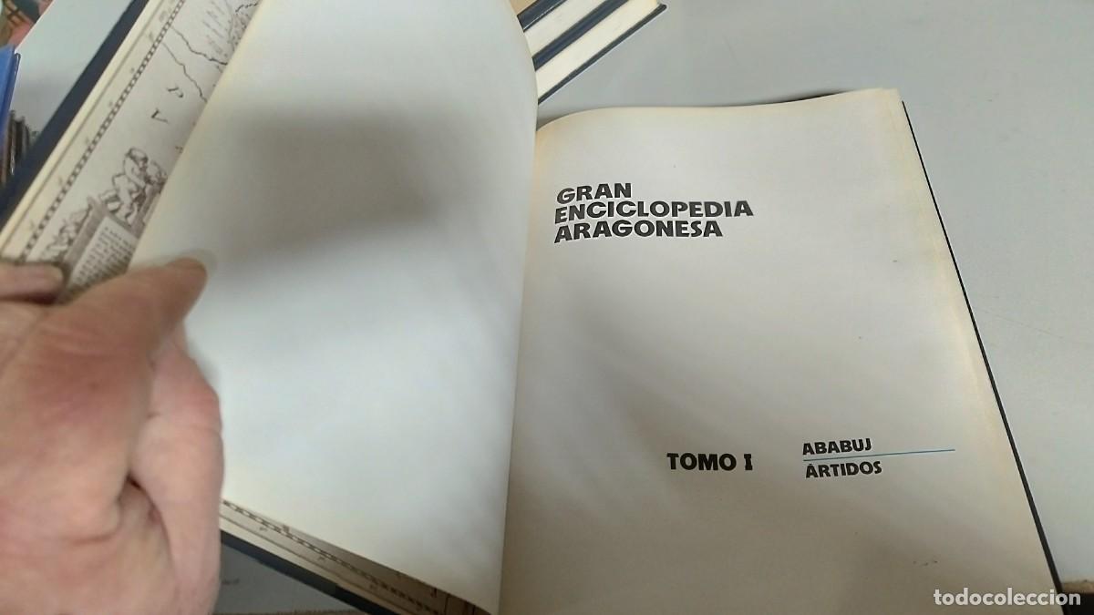 Libros de segunda mano: GRAN ENCICLOPEDIA ARAGONESA - 12 TOMOS + 2 APENDICES - Foto 5