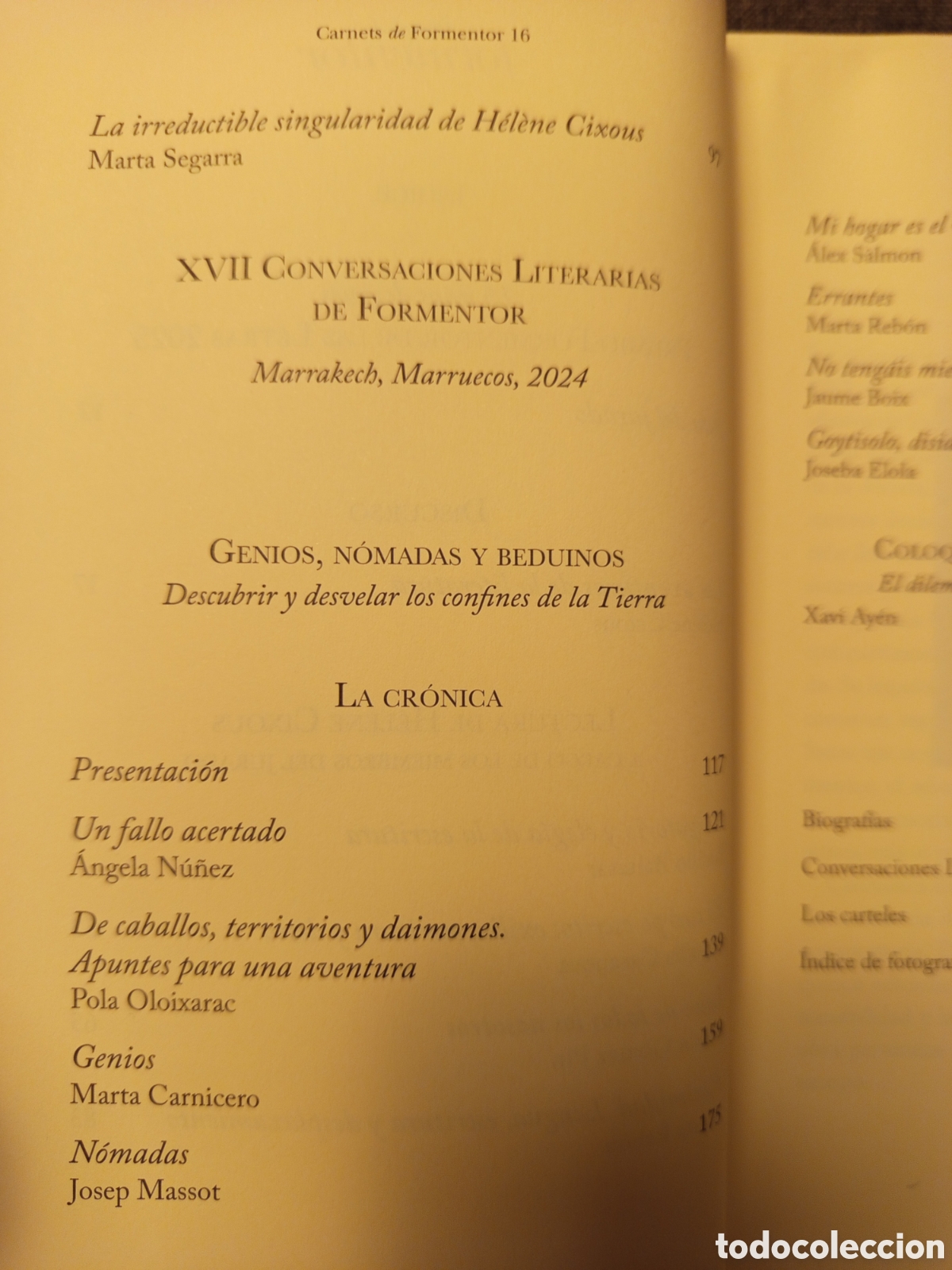 Libros de segunda mano: CARNETS DE FORMENTOR N&deg; 16 (PREMIO FORMENTOR DE LAS LETRAS. HELENE CIXOUS) - Foto 4