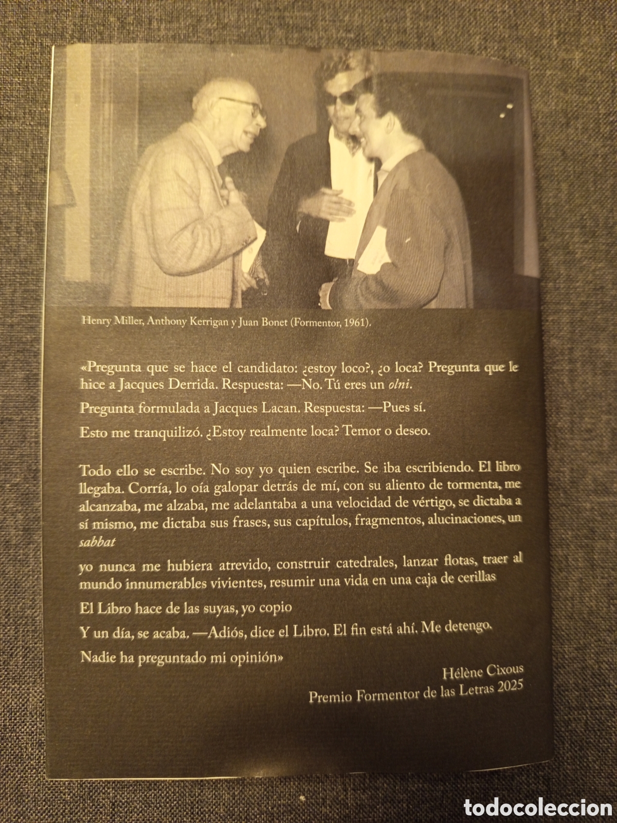Libros de segunda mano: CARNETS DE FORMENTOR N&deg; 16 (PREMIO FORMENTOR DE LAS LETRAS. HELENE CIXOUS) - Foto 7
