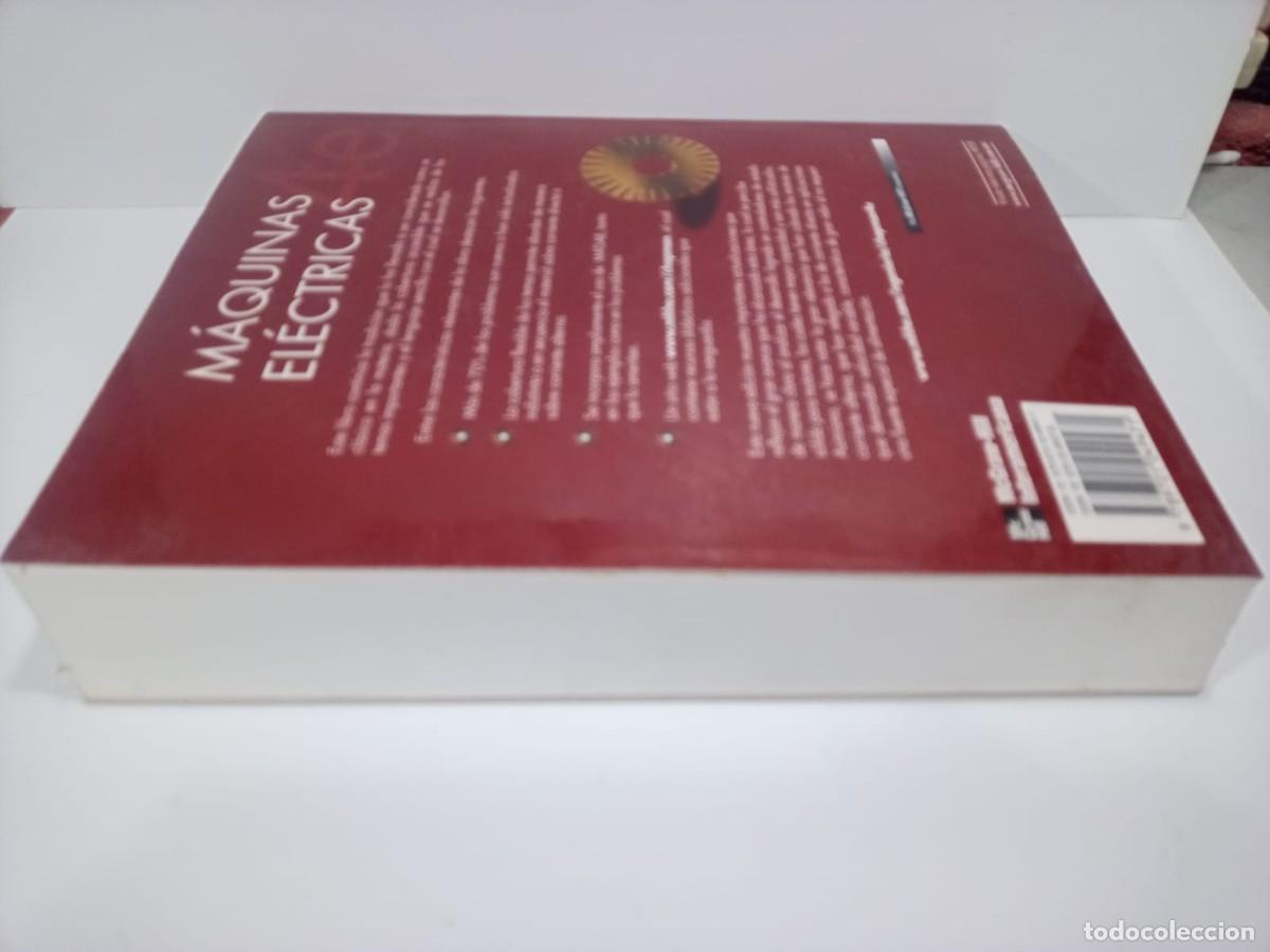 Libros de segunda mano: M&Aacute;QUINAS EL&Eacute;CTRICAS 4a. Edici&oacute;n Chapman Stephen - Foto 4