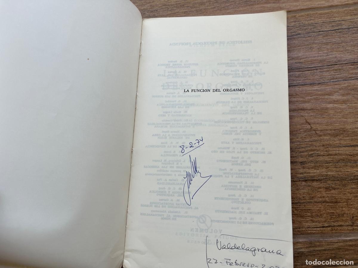 Libros de segunda mano: LA FUNCI&Oacute;N DEL ORGASMO - WILHELM REICH - Foto 7
