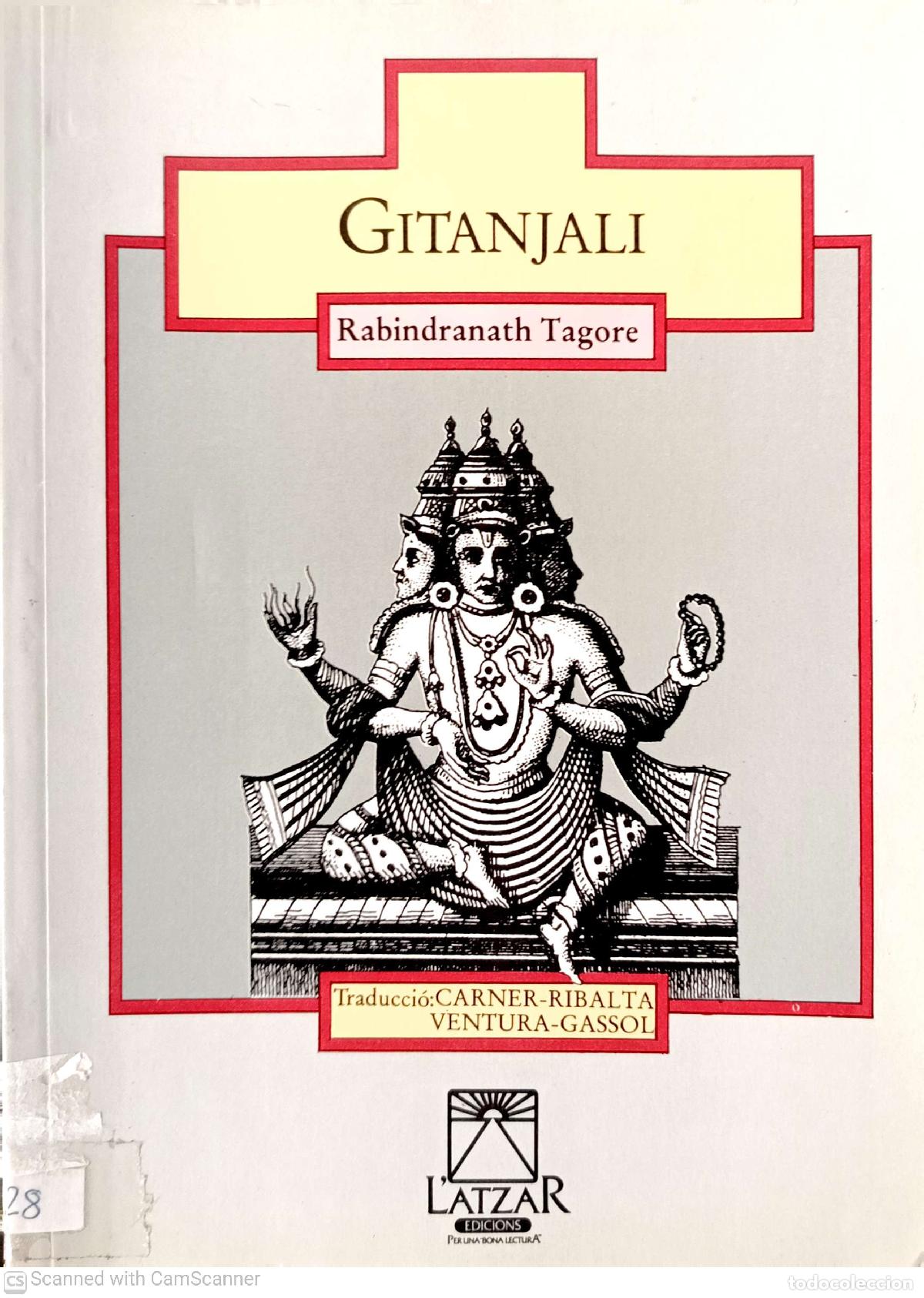 Libros de segunda mano: Gitanjali - Drabindranath Tagore - Foto 1