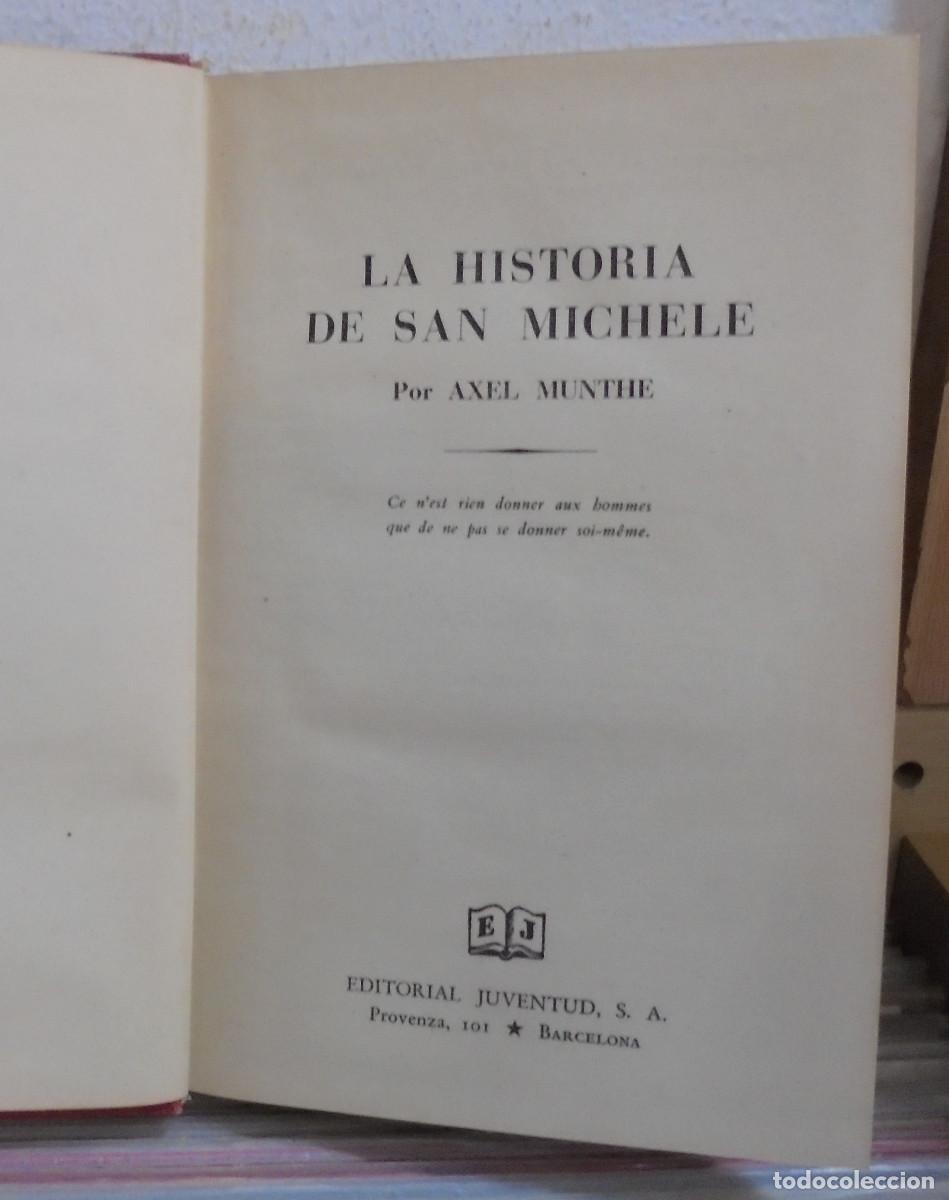 Libros de segunda mano: La historia de San Michele. Axel Munthe - Foto 2