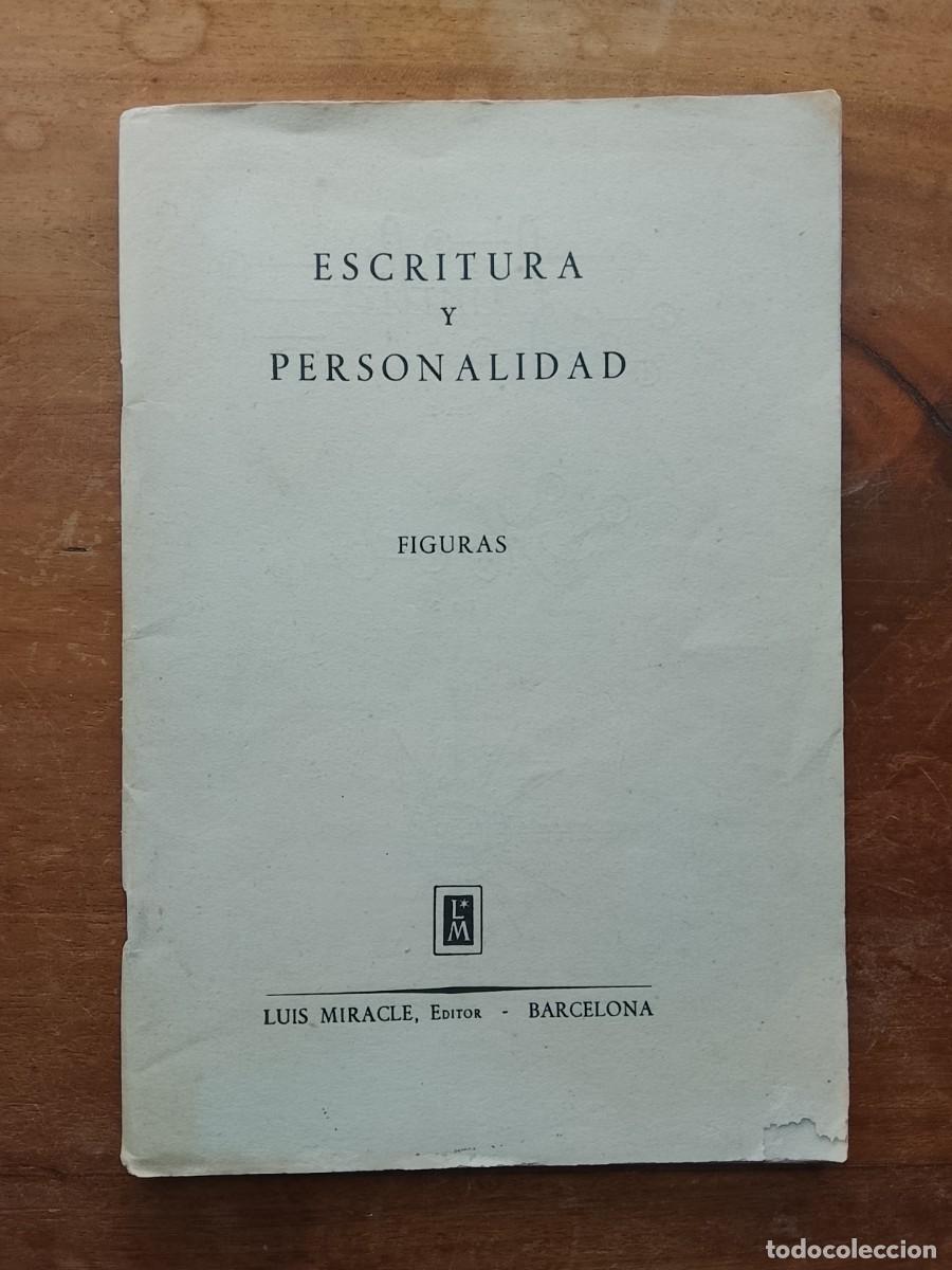 Libros de segunda mano: Escritura y personalidad figuras - Foto 1