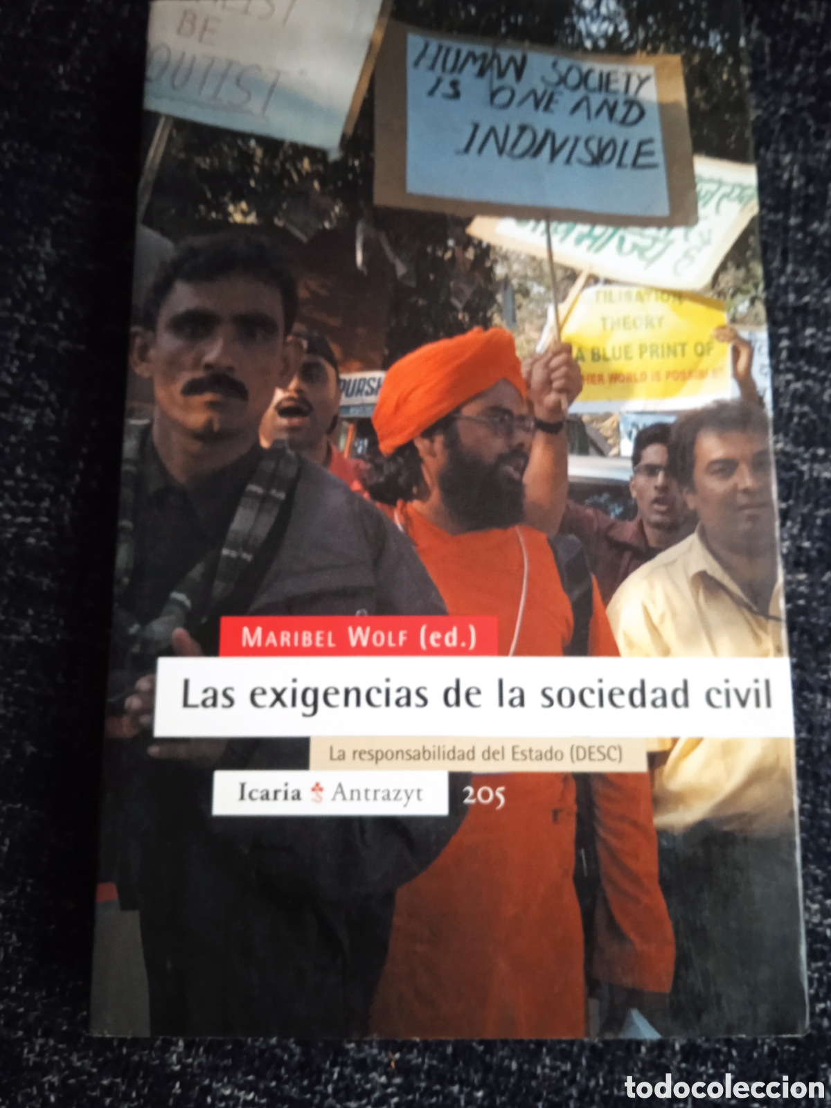 Libros de segunda mano: Las exigencias de la sociedad civil, / Maribel Wolf - Foto 1