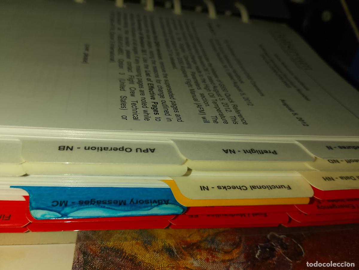 Libros de segunda mano: G550 GULFSTREAM QUICK REFERENCE HANDBOOK , August 5, 2012 - Foto 4
