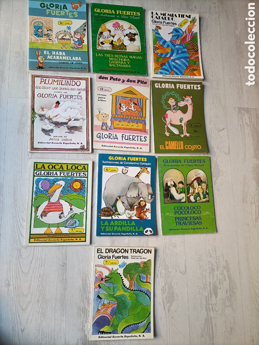 Libros de segunda mano: Lote de. 10 libros de Gloria Fuertes - Foto 1