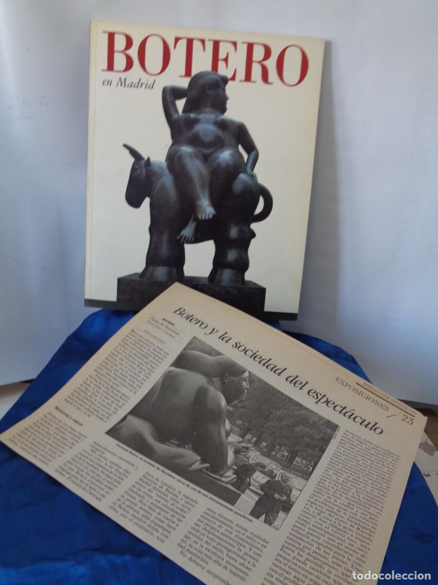 Libros de segunda mano: &iexcl;&iexcl;BOTERO en MADRID. CATALOGO. (1994.) + Botero y la SOCIEDAD DEL ESPECTACULO. !! C-31. - Foto 1
