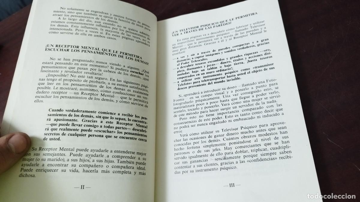 Libros de segunda mano: EL PODER TELEOCULTO / REESE P DUBIN / ZUX001 / - Foto 8