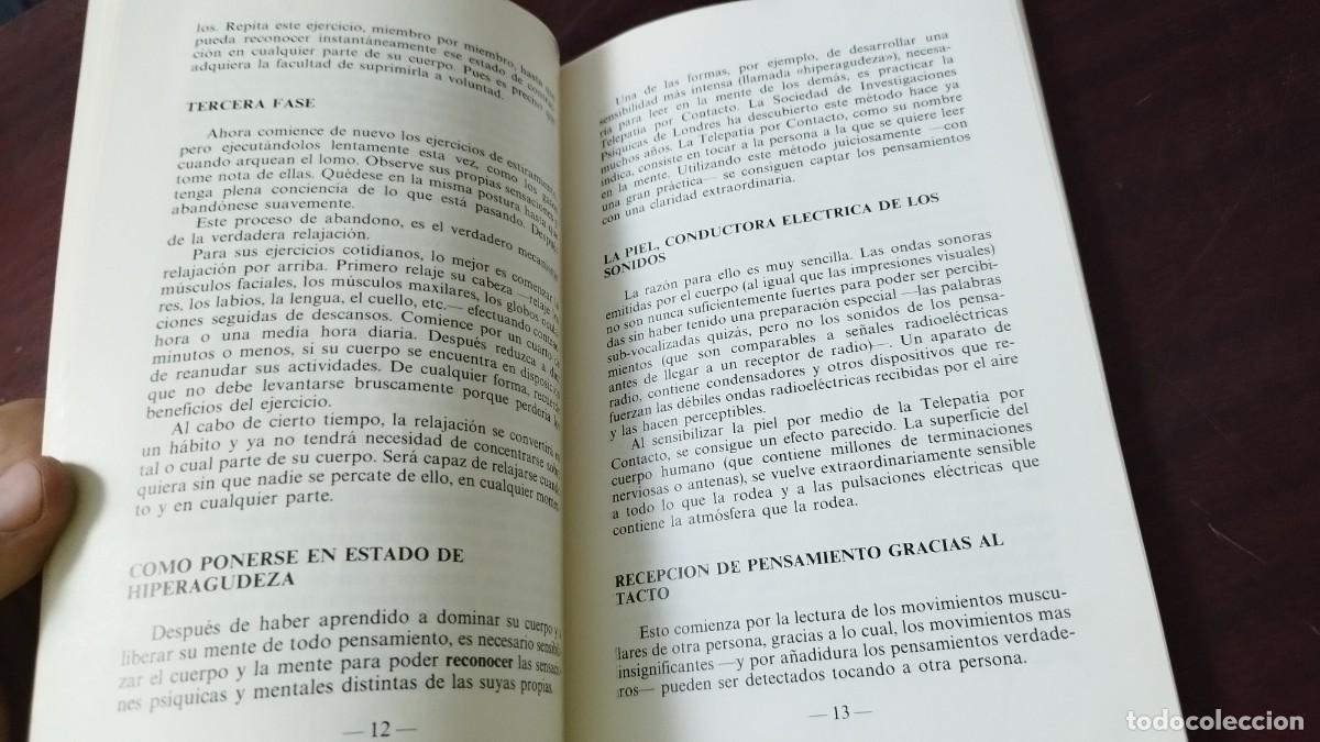 Libros de segunda mano: EL PODER TELEOCULTO / REESE P DUBIN / ZUX001 / - Foto 12