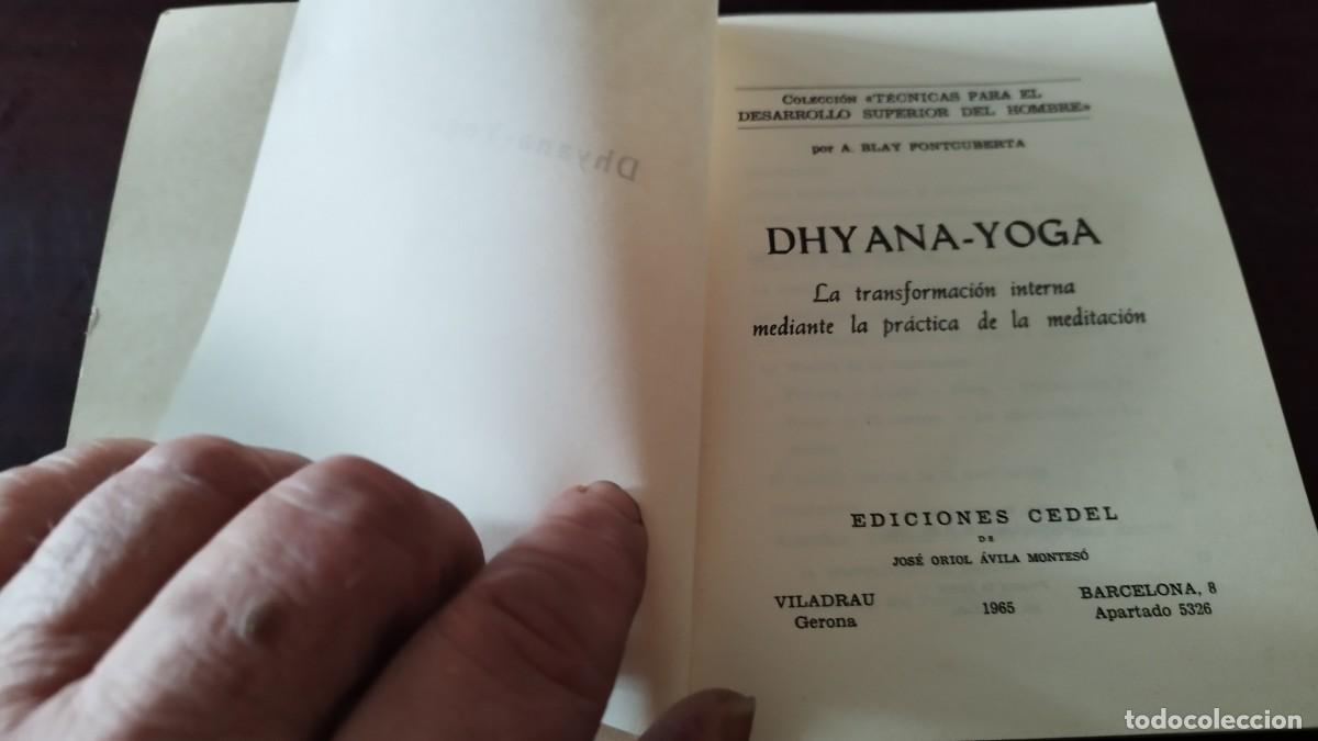 Libros de segunda mano: DHYANA YOGA / A BLAY / ZUX05 / CEDEL - Foto 6