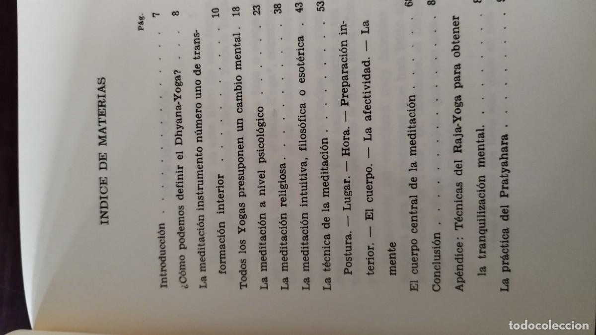 Libros de segunda mano: DHYANA YOGA / A BLAY / ZUX05 / CEDEL - Foto 8